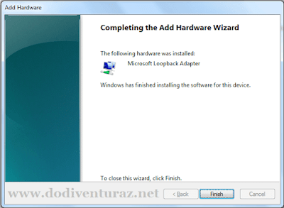 Tutorial Cara Install Loopback Adapter di Windows  Tutorial Cara Install Loopback Adapter di Windows 7