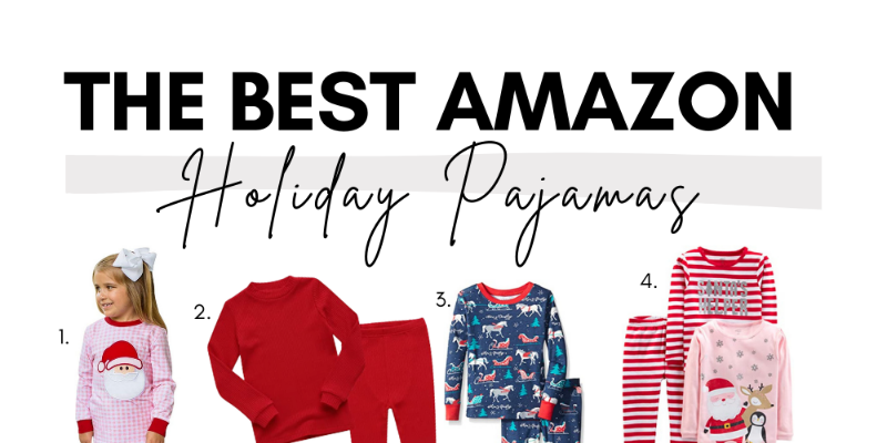 The Best Kid's Holiday Pajamas on Amazon