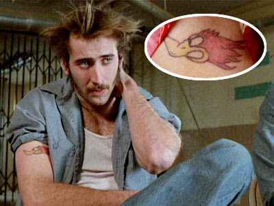 Nicolas Cage by new Tattoos