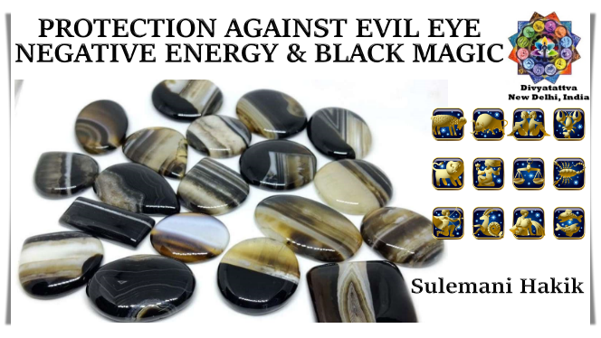 Sulemani Hakik Protection Gemstone from Evil Eye Black Magic
