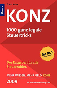 Konz 2009 - 1000 ganz legale Steuertricks