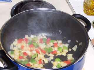 Cook up the veggies