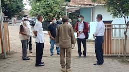 Pastikan Pelaksanaan PPKM Darurat Berjalan Baik, Tim Monitoring Satgas Covid-19 Provinsi Banten datangi Desa Toyomerto