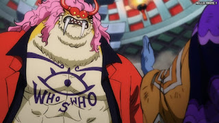 ワンピースアニメ 1039話 フーズ・フー ネコネコの実  サーベルタイガー Who's-Who | ONE PIECE Episode 1039