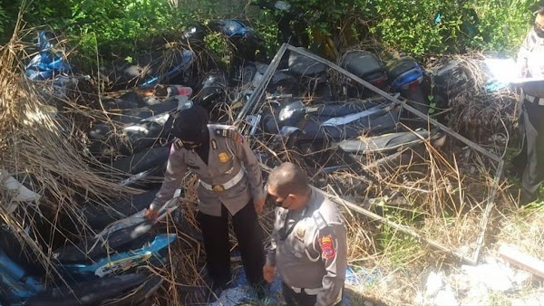 Puluhan Motor Hasil Tilang Tak Diambil Pemiliknya Dimusnahkan Polres Payakumbuh Juli Mendatang