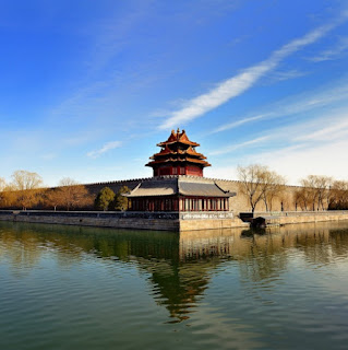 Photo of The Forbidden City by xiaoxiao1999 at https://pixabay.com/photos/forbidden-city-turret-beijing-541501/