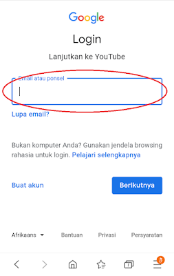 Cara Terbaru Membuat Akun YouTube