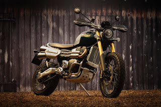 Triumph Scrambler 1200 Steve McQueen Edition (2021) Front Side