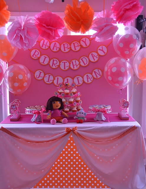 Dora Birthday Party 2