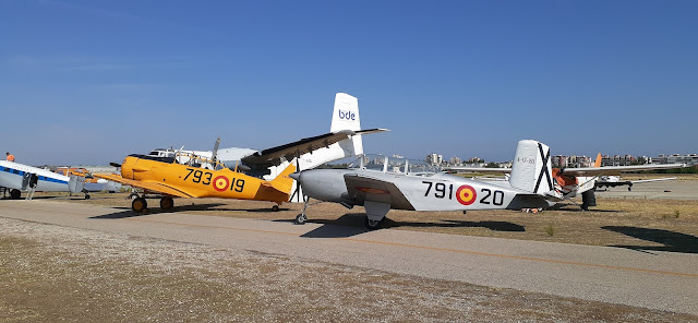 NAA T-6 Texan y T-34 Mentor Fundación Infante de Orleans