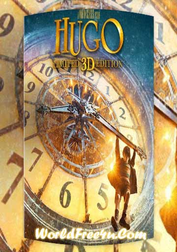 Poster Of Hugo (2011) Full Movie Hindi Dubbed Free Download Watch Online At worldfree4u.com