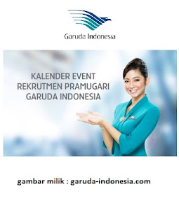 Lowongan Kerja Pramugari Garuda Indonesia