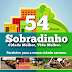 CONFIRA A PROGRAMAÇÃO OFICIAL DE ANIVERSÁRIO 54 ANOS DE SOBRADINHO