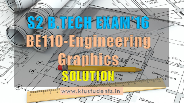 KTU Graphics question paper solved solution