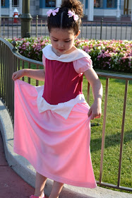 Sleeping beauty costume diy