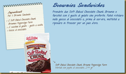 brownies sandwiches