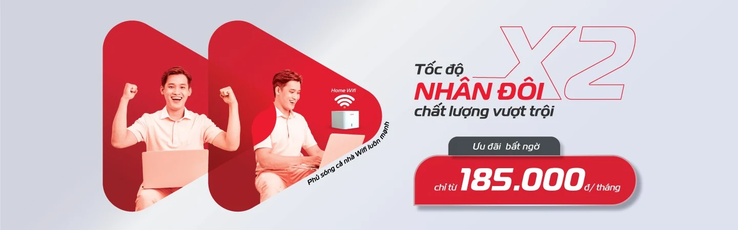 Viettel ra mắt dải gói cước FTTH mới nhân đôi tốc độ