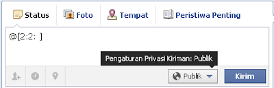 Cara Membuat Status Facebook Menjadi Kosong