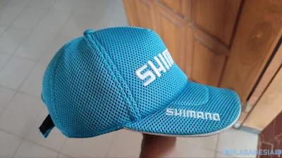 Review Topi Shimano, Cocok untuk Mancing dan Kegiatan Outdoor (bagian samping)