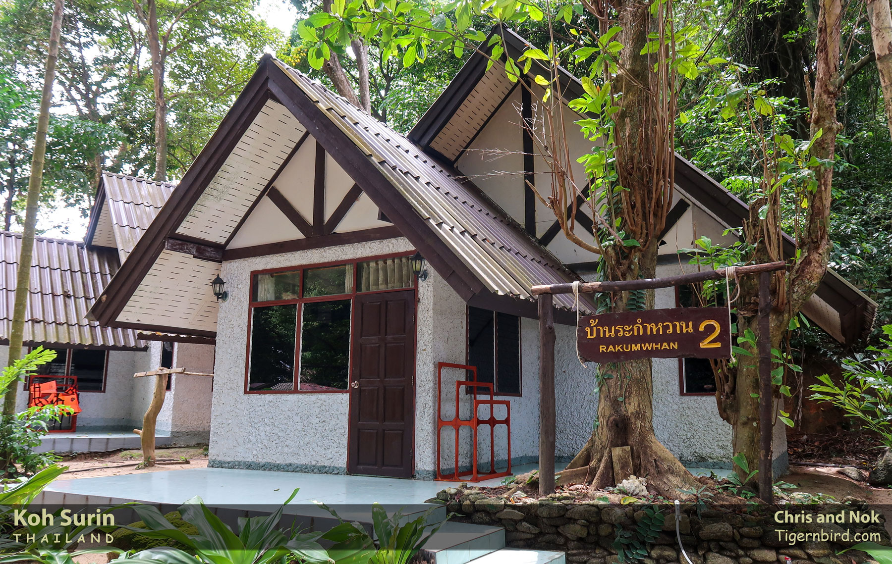 Rakumwhan cottage at mu ko surin national park in thailand