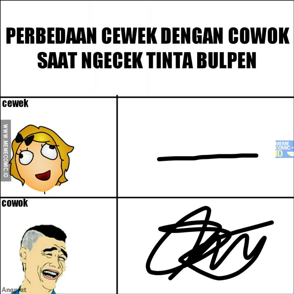 Meme Lucu Cowok Ngakak Pos DP BBM