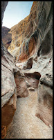 More of the Turns and Twists  and Tall Cliffs in Little Wild Horse Slot Canyon San Rafael Swell, Utah