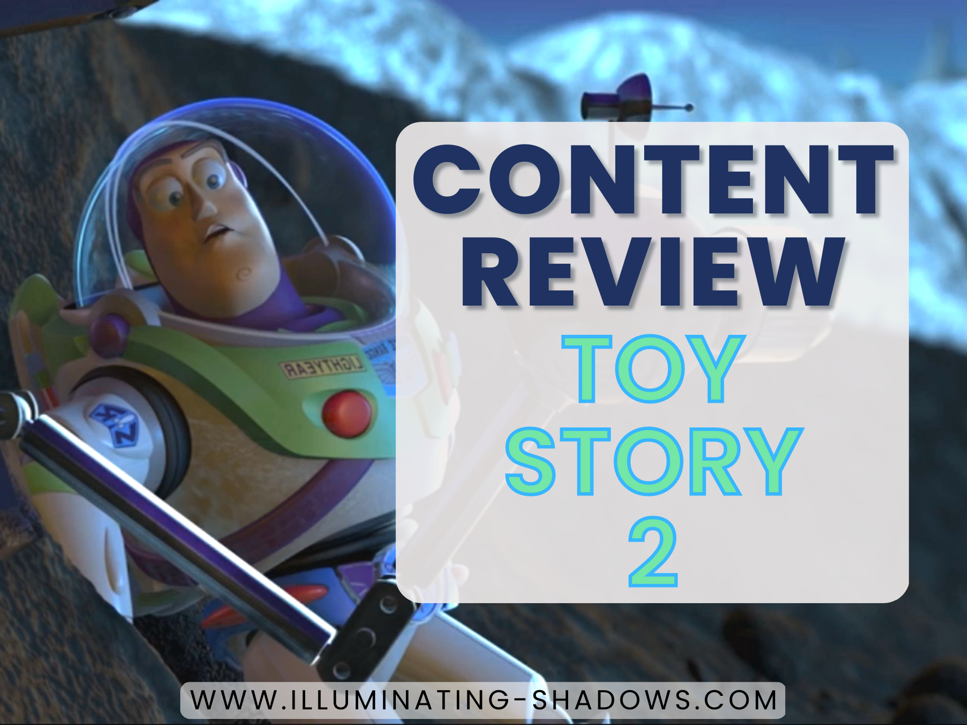Toy Story 2 - Content Review - Picture of Buzz hiding
