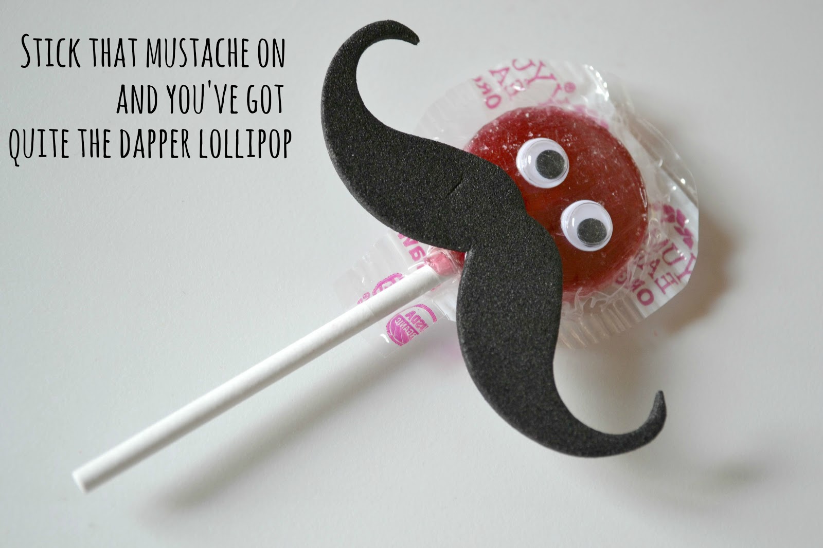 ... , Valentine Lollipops, Moustache Valentines, DIY Moustache lollipops