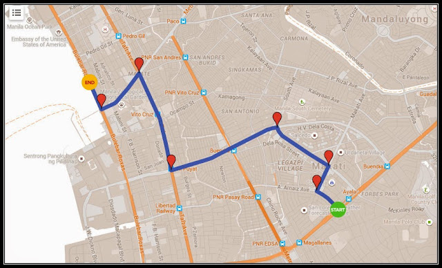 Manny Pacquiao 'HERO'S WELCOME' motorcade route