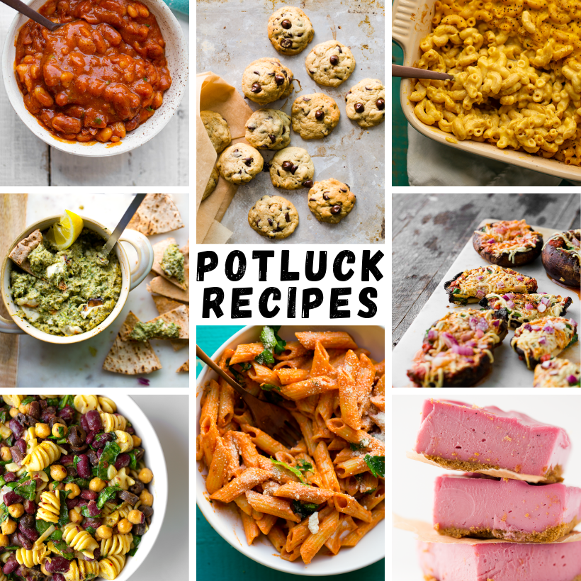 76 Potluck Perfect Vegan Recipes Healthyhappylife Com