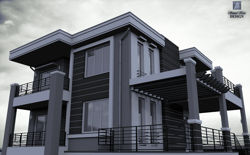 31 Desain Rumah Mewah Modern Plafon Gypsum Larantuka