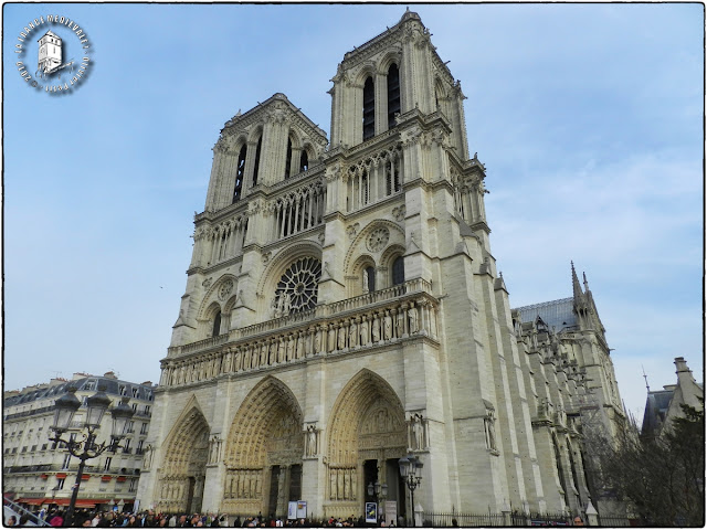 PARIS (75) - Cathédrale Notre-Dame (Portfolio des 800 ans du monument - Extérieur)