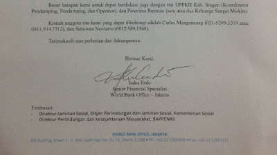 Template dan contoh surat