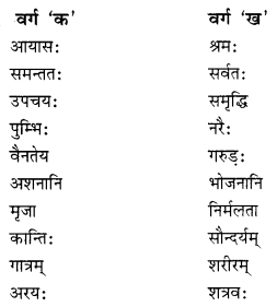 NCERT Solutions for Class 10 Sanskrit Shemushi Chapter 3 व्यायामः सर्वदा पथ्यः