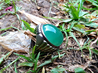 Batu Permata Hijau Garut Chrome Chalcedony GRT005 Big Size Mumbul Istimewa