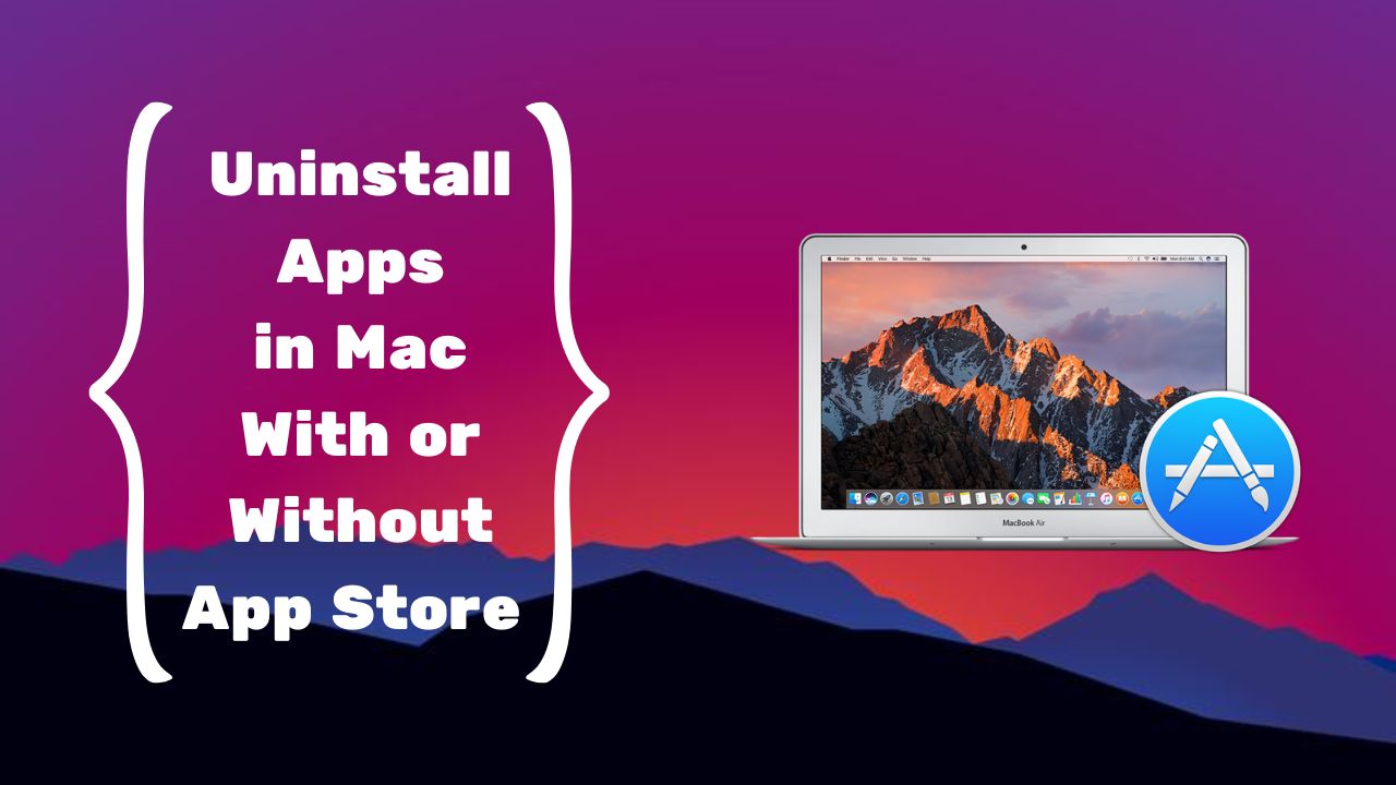 Delete an App on Mac on AppStore