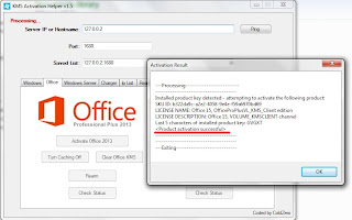 Microsoft Office 2013 Professional Plus VL Full Version + Activator