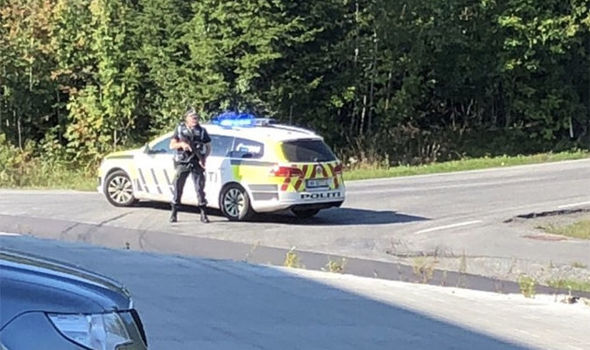 Police in Norway were scrambled to Skien Recreation Park