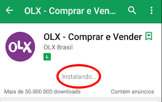 Como usar a OLX e fazer download baixar