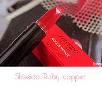 Shiseido ruby copper