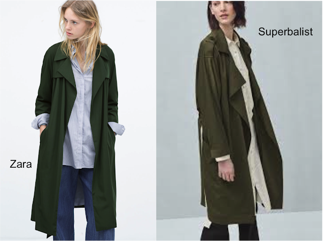 Soft Green Duster Coats for the Win - Now and For Years to Come from Zara and Superbalist