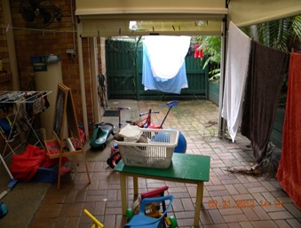 Patio and Garden of the Apartment