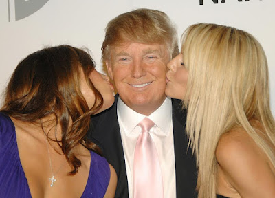 Donald Trump kiss 