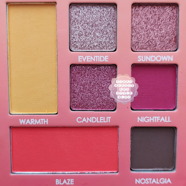 Detail Cosmetics Sunset Dream Palette Review - Bright Eyeshadow by Detail Makeover