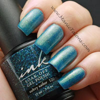 Glam and Glits Ink Gel Polish Sultry Sailor Swatch