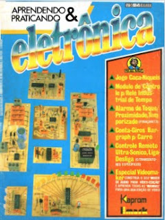 Download Revista Aprendendo e Praticando Eletrônica Vol 26 Jogo Caça-Niqueis, Modulo de Controle p/Rele Industrial de Tempo, Alarme de Toque/Proximidade, Temporizado, Conta-Giros Bargraph p/ Carro, Controle Remoto Ultra-Sonico, Liga Desliga,