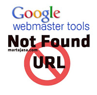 membersihkan Not Found URL