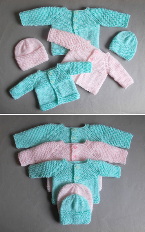 Little Babbity (Premature Baby Set) - Free Pattern 