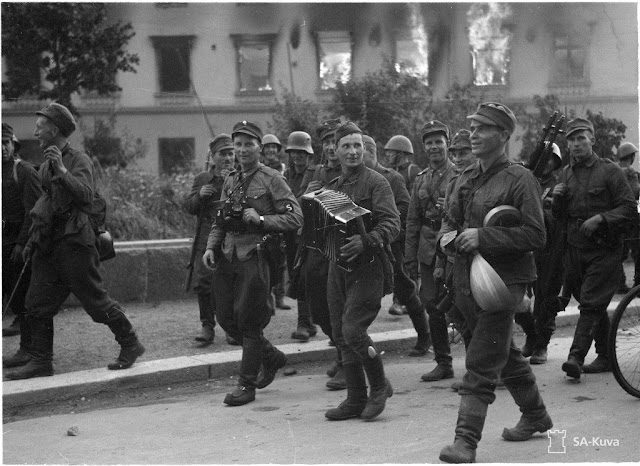 Soviet prisoners surrendering at Sortavala,15 August 1941 worldwartwo.filminspector.com