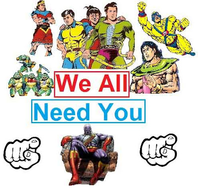 Raj Comics Superheroes Pic